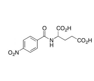 N-(p-Nitrobenzoyl)glutamic Acid (CAS 22536-03-4) - chemical structure image