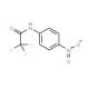 N-(p-Nitrophenyl)-2,2,2-trifluoroacetamide (CAS 404-27-3) - chemical structure image