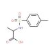 N-(p-Toluenesulfonyl)-DL-alanine (CAS 4816-81-3) - chemical structure image