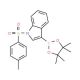 N-(p-Toluenesulfonyl)indole-3-boronic acid pinacol ester (CAS 1073354-51-4) - chemical structure image