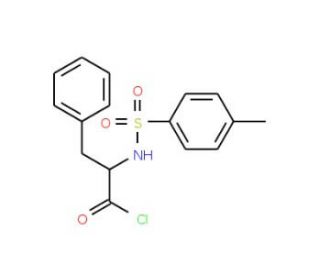 N-(p-Toluenesulfonyl)-L-phenylalanyl chloride (CAS 29739-88-6) - chemical structure image