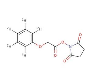 N-(Phenoxy-d5-acetoxy)succinimide - chemical structure image