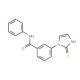 N-phenyl-3-(2-sulfanyl-1H-imidazol-1-yl)benzamide - chemical structure image