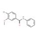 N-Phenyl 4-bromo-3-methoxybenzamide (CAS 1072944-33-2) - chemical structure image