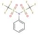 N-Phenyl-bis(trifluoromethanesulfonimide) (CAS 37595-74-7) - chemical structure image