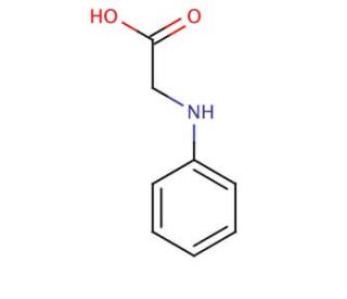 N-Phenylglycine (CAS 103-01-5) - chemical structure image