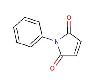 N-Phenylmaleimide (CAS 941-69-5) - chemical structure image