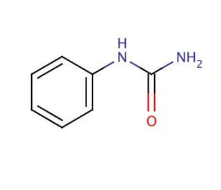 N-Phenylurea (CAS 64-10-8) - chemical structure image