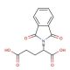 N-Phthaloyl-L-glutamic acid 的分子结构, CAS编号: 340-90-9 N-Phthaloyl-L-glutamic acid (CAS 340-90-9) - chemical structure image