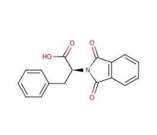 N-Phthaloyl-L-phenylalanine (CAS 5123-55-7) - chemical structure image