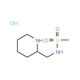 N-(piperidin-2-ylmethyl)methanesulfonamide hydrochloride - chemical structure image