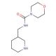 N-(Piperidin-3-ylmethyl)morpholine-4-carboxamide - chemical structure image