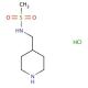 N-(Piperidin-4-ylmethyl)methanesulfonamide - chemical structure image