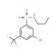 N-Propyl 3-bromo-5-trifluoromethylbenzenesulfonamide (CAS 951884-67-6) - chemical structure image