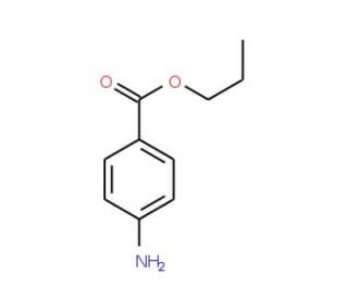 n-Propyl 4-aminobenzoate (CAS 94-12-2) - chemical structure image