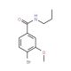 N-Propyl 4-bromo-3-methoxybenzamide (CAS 1072944-38-7) - chemical structure image