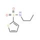 N-propylthiophene-2-sulfonamide - chemical structure image