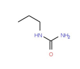 N-propylurea (CAS 627-06-5) - chemical structure image