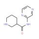 N-(pyrazin-2-yl)piperidine-3-carboxamide - chemical structure image