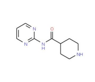 N-(pyrimidin-2-yl)piperidine-4-carboxamide - chemical structure image