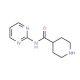 N-(pyrimidin-2-yl)piperidine-4-carboxamide - chemical structure image