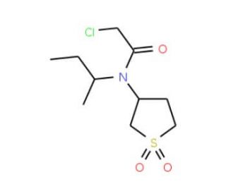 N-(sec-butyl)-2-chloro-N-(1,1-dioxidotetrahydrothien-3-yl)acetamide - chemical structure image