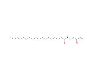 N-Stearoyl-beta-alanine (CAS 51287-21-9) - chemical structure image