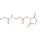 N-Succinimidyl 3-(Bromoacetamido)propionate (CAS 57159-62-3) - chemical structure image