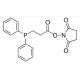 N-Succinimidyl 3-(Diphenylphosphino)propionate (CAS 170278-50-9) - chemical structure image