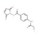 N-Succinimidyl (4-iodoacetyl)aminobenzoate - chemical structure image