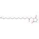 N-Succinimidyl Myristate (CAS 69888-86-4) - chemical structure image