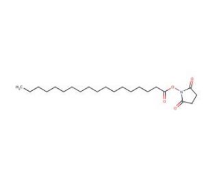 N-Succinimidyl Stearate (CAS 14464-32-5) - chemical structure image