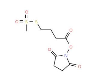 N-Succinimidyloxycarbonylpropyl Methanethiosulfonate (CAS 690632-55-4) - chemical structure image