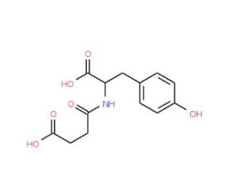 N-Succinyl-L-tyrosine (CAS 374816-32-7) - chemical structure image