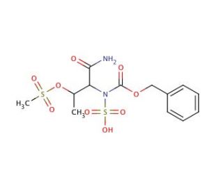 N-Sulfonyl Benzyloxycarbonyl Threonine Amide O-Mesylate - chemical structure image