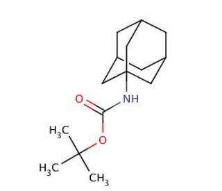 N-t-Boc-1-adamantylamine (CAS 151476-40-3) - chemical structure image