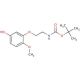 N-t-Boc-2-(5-hydroxy-2-methoxyphenoxy)-ethylamine (CAS 887353-57-3) - chemical structure image