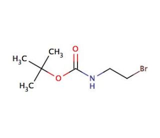 N-t-Boc-2-bromoethylamine (CAS 39684-80-5) - chemical structure image
