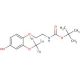 N-tert-Boc-2-(4-hydroxy-2-methoxyphenoxy)ethylamine-d3 - chemical structure image