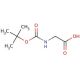N-tert-Boc-glycine-OH (CAS 4530-20-5) - chemical structure image