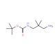 N-(tert-Butoxycarbonyl)-2,2-dimethyl-1,3-propanediamine (CAS 292606-35-0) - chemical structure image