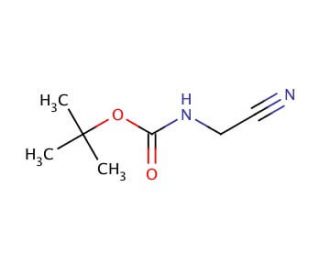 N-(tert-Butoxycarbonyl)-2-aminoacetonitrile (CAS 85363-04-8) - chemical structure image