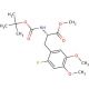 N-tert-Butoxycarbonyl-2-fluoro-5-methoxy-4-O-methyl-L-tyrosine Methyl Ester - chemical structure image