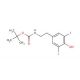 N-tert-Butoxycarbonyl 3,5-Diiodotyramine - chemical structure image