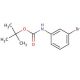 N-(tert-Butoxycarbonyl)-3-bromoaniline (CAS 25216-74-4) - chemical structure image