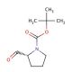 N-(tert-Butoxycarbonyl)-D-prolinal (CAS 73365-02-3) - chemical structure image