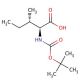 N-(tert-Butoxycarbonyl)-L-isoleucine (CAS 13139-16-7) - chemical structure image