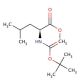 N-(tert-Butoxycarbonyl)-L-leucine methyl ester (CAS 63096-02-6) - chemical structure image
