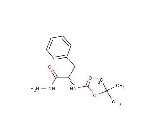 N-(tert-Butoxycarbonyl)-L-phenylalanine acid hydrazide (CAS 30189-48-1) - chemical structure image