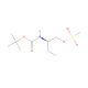 N-tert-Butoxycarbonyl (R)-2-Aminobutan-1-ol Methanesulfonic Acid (CAS 474645-98-2) - chemical structure image